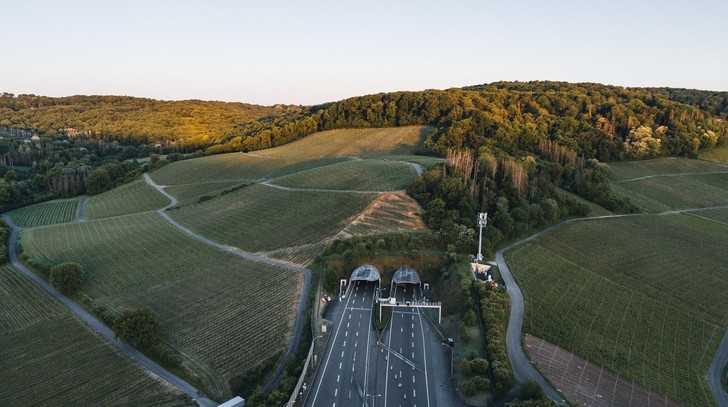 Extensive geophysical measurements at the Markusberg tunnel, Luxembourg